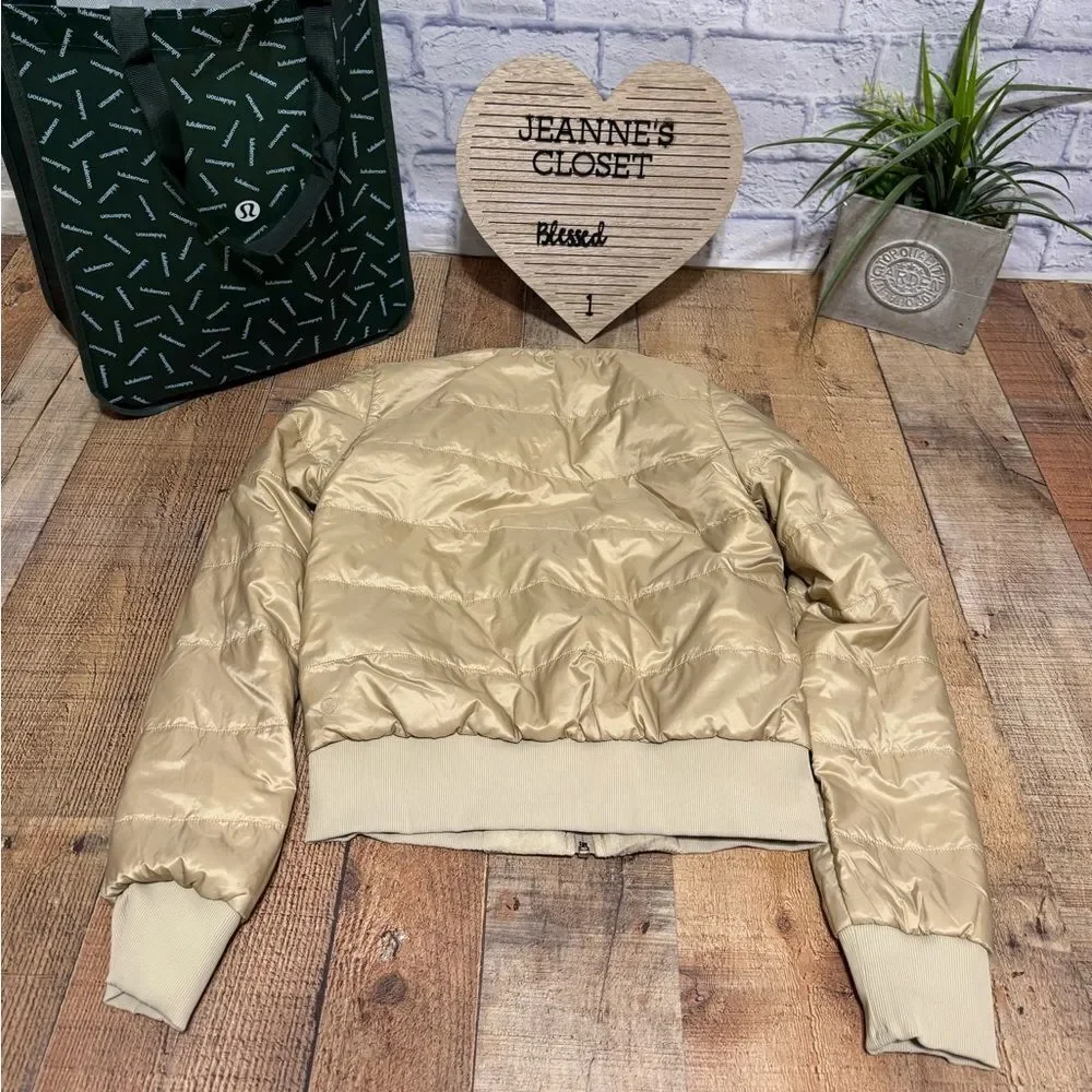 Lululemon Non-Stop Bomber *Reversible Size 4